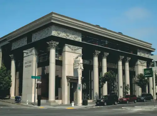Automobile dealership, San Francisco