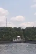A picture of the dam
