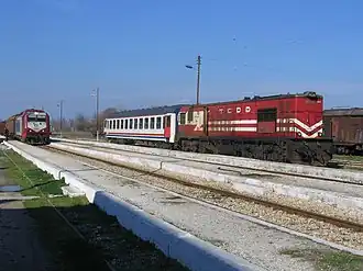 Pythion railway station