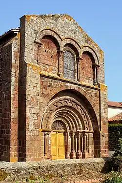 The church in Bains