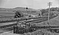 View NE from the station along the Ruabon Barmouth Line.