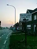 The speed limit of 50&nbsp;km/h in Bambrugge