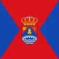 Flag of Valluércanes, Spain