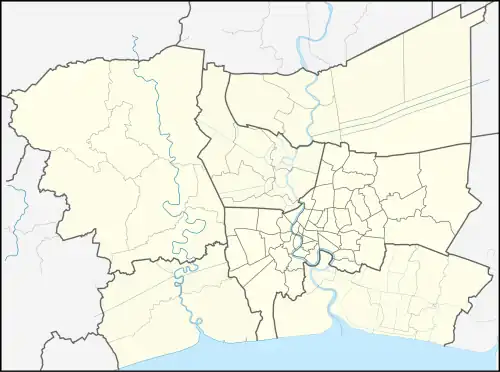Pathum Thani is located in Bangkok Metropolitan Region