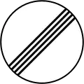 Restriction ends