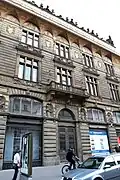 Former head office of Zemská Banka, serving as ZIBA's head office in the 1990s and 2000s