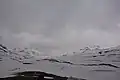 Bara-lacha la snow-covered mountain