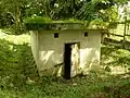 Ammunition bunker.