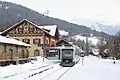 View of freight station