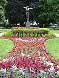 "The Archer" by Ferdinand Lepcke, author also of the Deluge Fountain