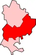 Mid Bedfordshire within non-metropolitan Bedfordshire post 1998