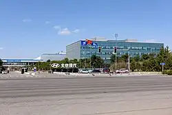 Headquarters of Beijing Hyundai within the subdistrict, 2024