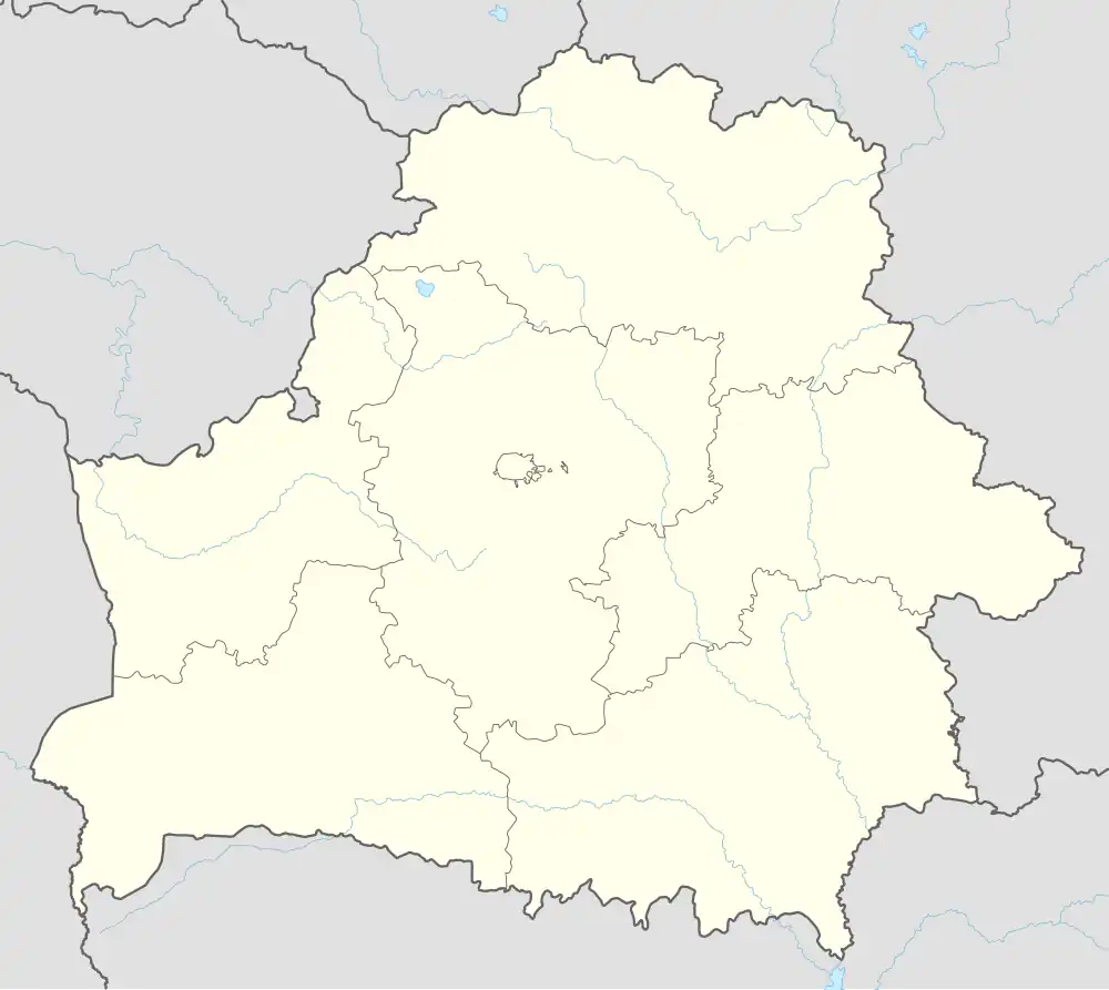 Rahachow is located in Belarus