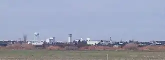 Belgrade as seen from Airport Road