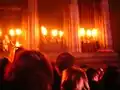 The need-fire is created, and from it the torches lit