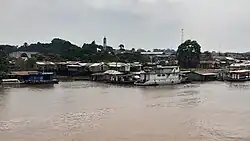 View from the river