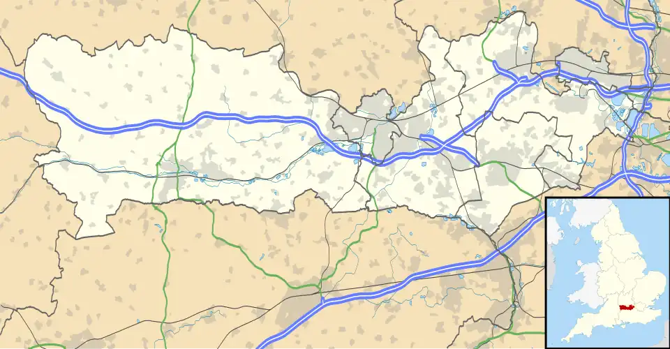 Warren Row is located in Berkshire