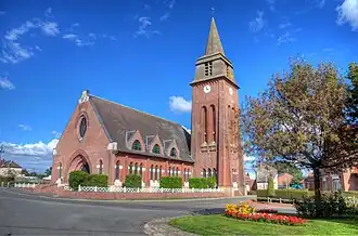 The church of Bertincourt