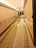 A corridor of Beverly Hills City Hall.