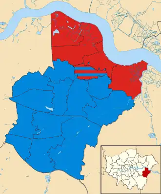 2018 results map