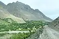 Shigar Bhasha Valley road