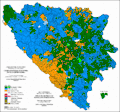 Ethnic composition in 1991
