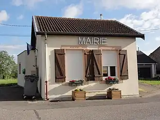 The town hall in Bienville-la-Petite
