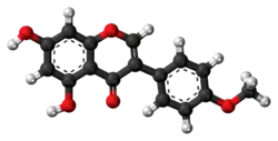Biochanin A molecule