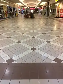 A concourse of Birchwood Mall