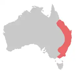=Eastern coast of Australia except Queensland