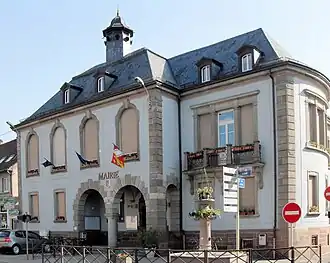 The town hall in Bitschwiller-lès-Thann