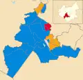 2007 results map