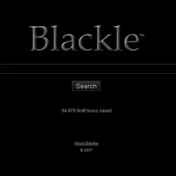 Blackle in 2007