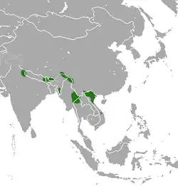 Map of range