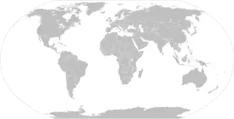Present-day boundaries