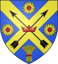 Coat of arms of the De Keyser family, granted on 18 April 2018.[10]