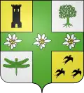 Arms of Bonnefamille, France.