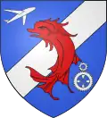 Coat of arms of Andrézieux-Bouthéon