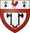 Coat of arms of Mellac