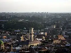 Image 15 A view of Lviv Old Town from the High Castle.