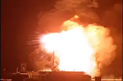 Thor missile launch failure and explosion contaminates Johnston Island with plutonium during the Operation Bluegill Prime