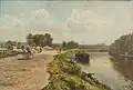 The Oise River Valley. Mériel. 1880s The Russian Museum
