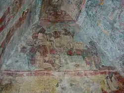 A Mayan mural from Bonampak, 580–800 AD