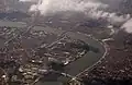 View from a plane.
