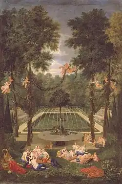 "Bosquet du Marais" by Jean Cotelle, ca. 1693