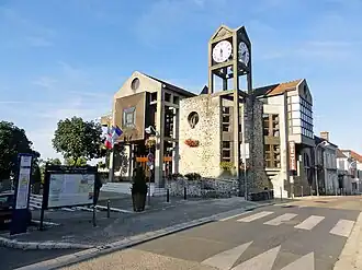 The town hall of Bouffémont