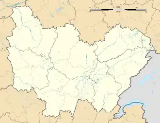 Nevers is located in Bourgogne-Franche-Comté