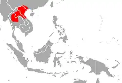 Map of range