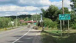 Road signage along M-75 / C-48