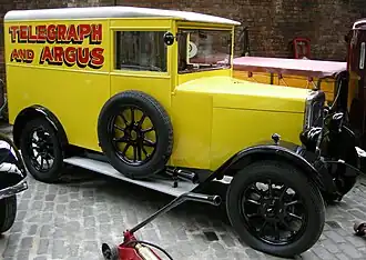 Mock-vintage T&A van